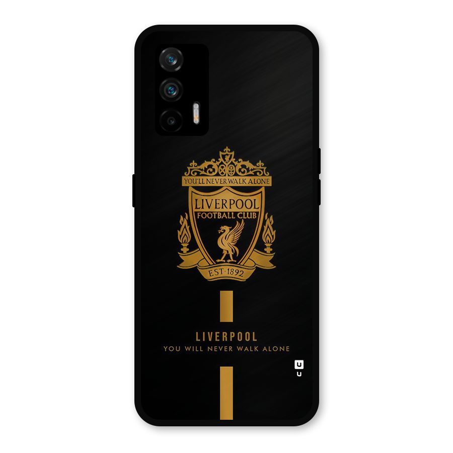 LiverPool Never Walk Alone Metal Back Case for Realme GT 5G
