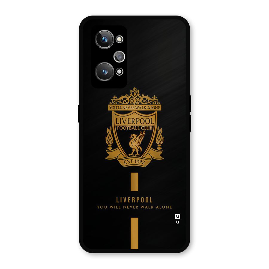 LiverPool Never Walk Alone Metal Back Case for Realme GT Neo 3T