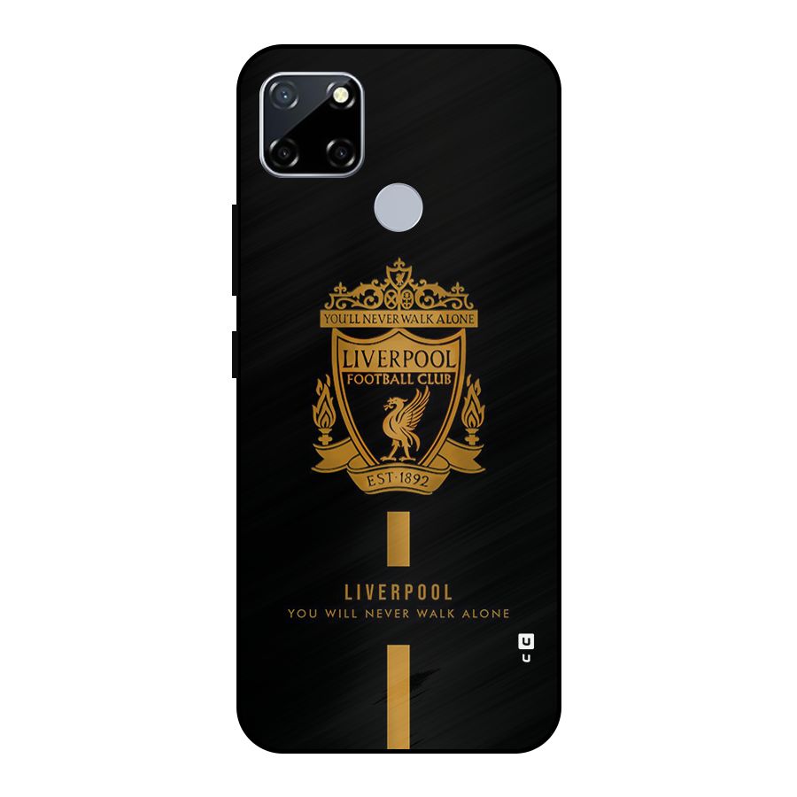 LiverPool Never Walk Alone Metal Back Case for Realme Narzo 20