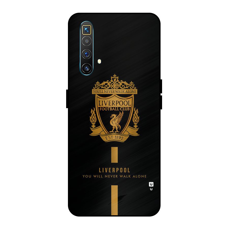 LiverPool Never Walk Alone Metal Back Case for Realme X3 SuperZoom