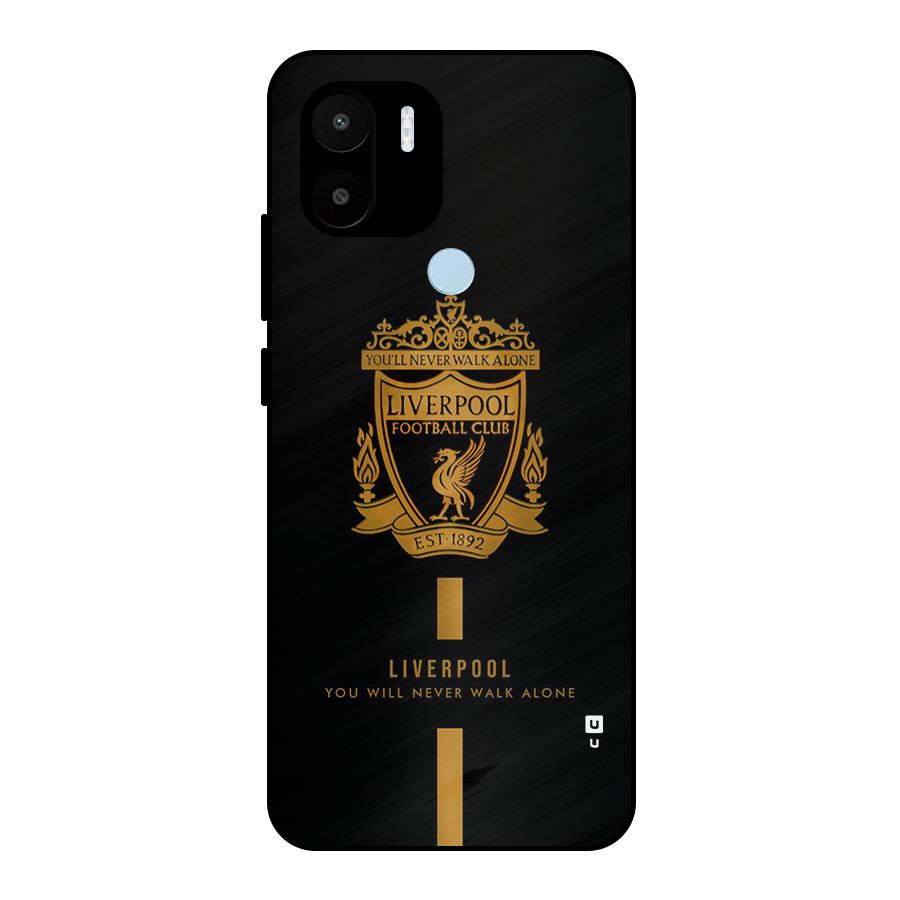 LiverPool Never Walk Alone Metal Back Case for Redmi A2 Plus