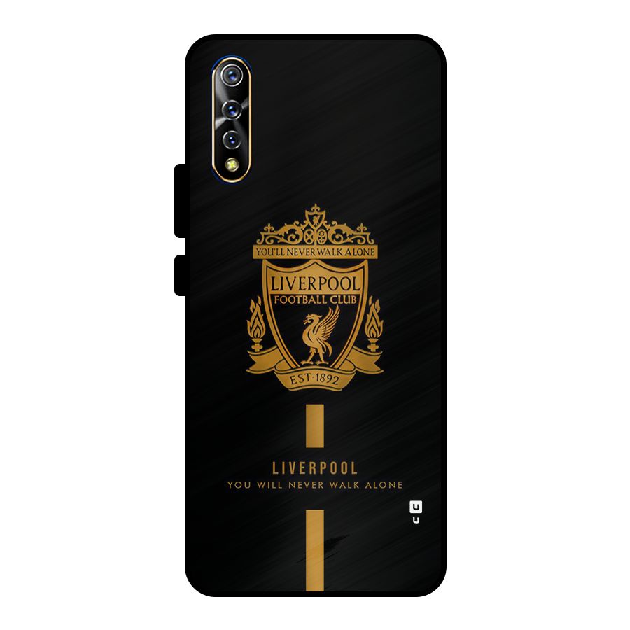 LiverPool Never Walk Alone Metal Back Case for Vivo S1