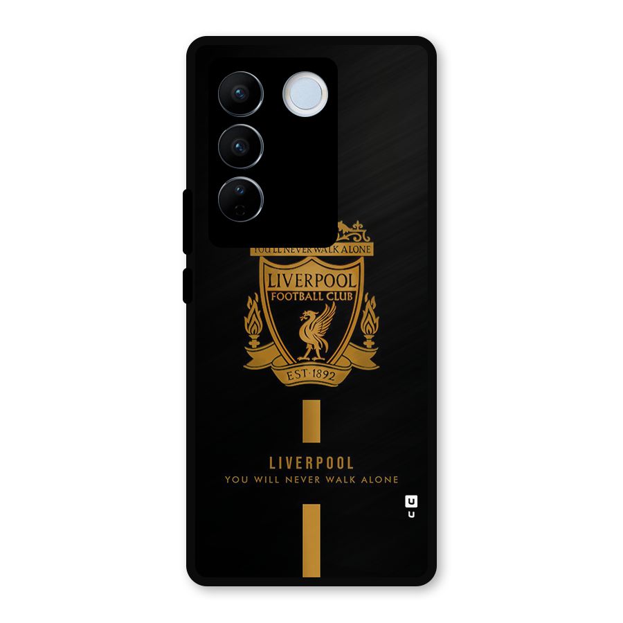 LiverPool Never Walk Alone Metal Back Case for Vivo V27
