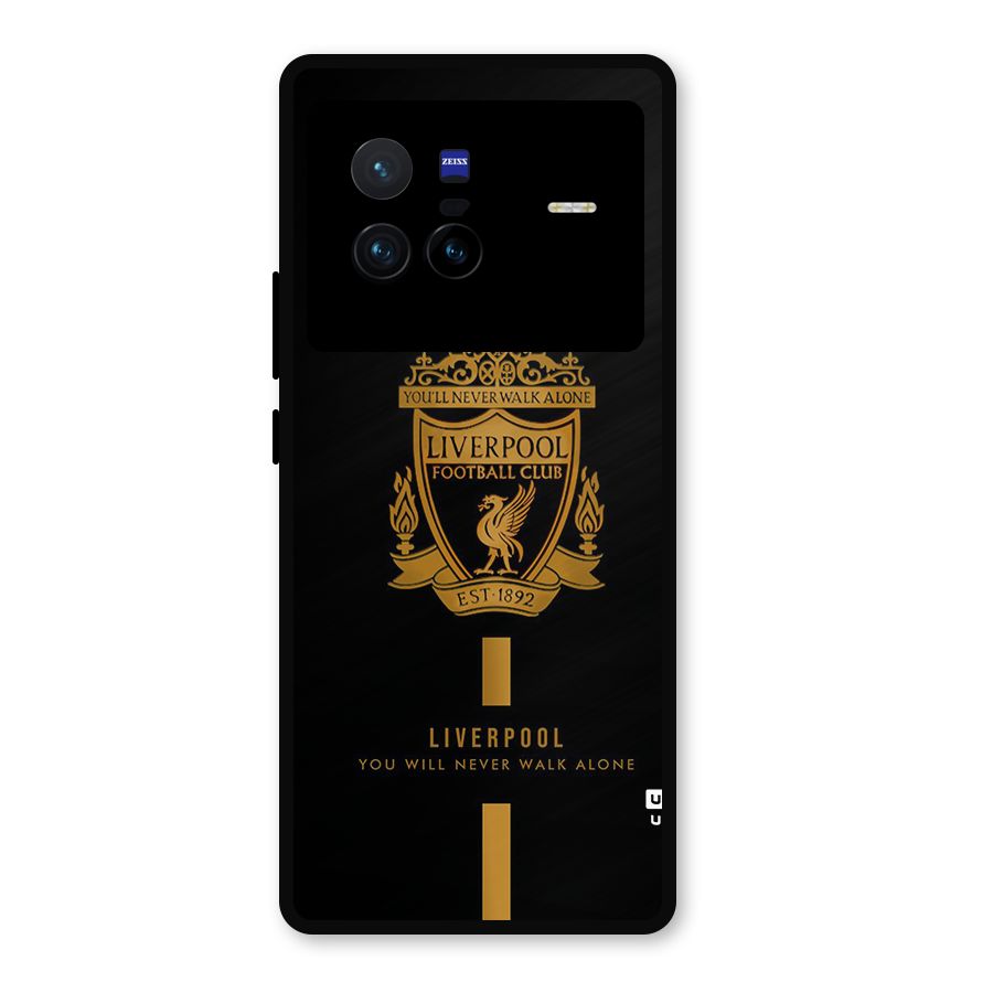 LiverPool Never Walk Alone Metal Back Case for Vivo X80