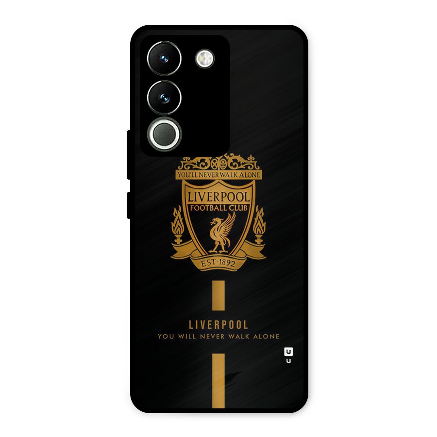 LiverPool Never Walk Alone Metal Back Case for Vivo Y200
