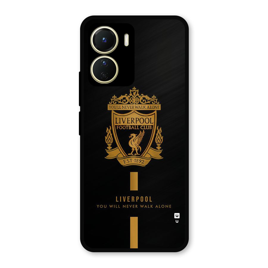 LiverPool Never Walk Alone Metal Back Case for Vivo Y56