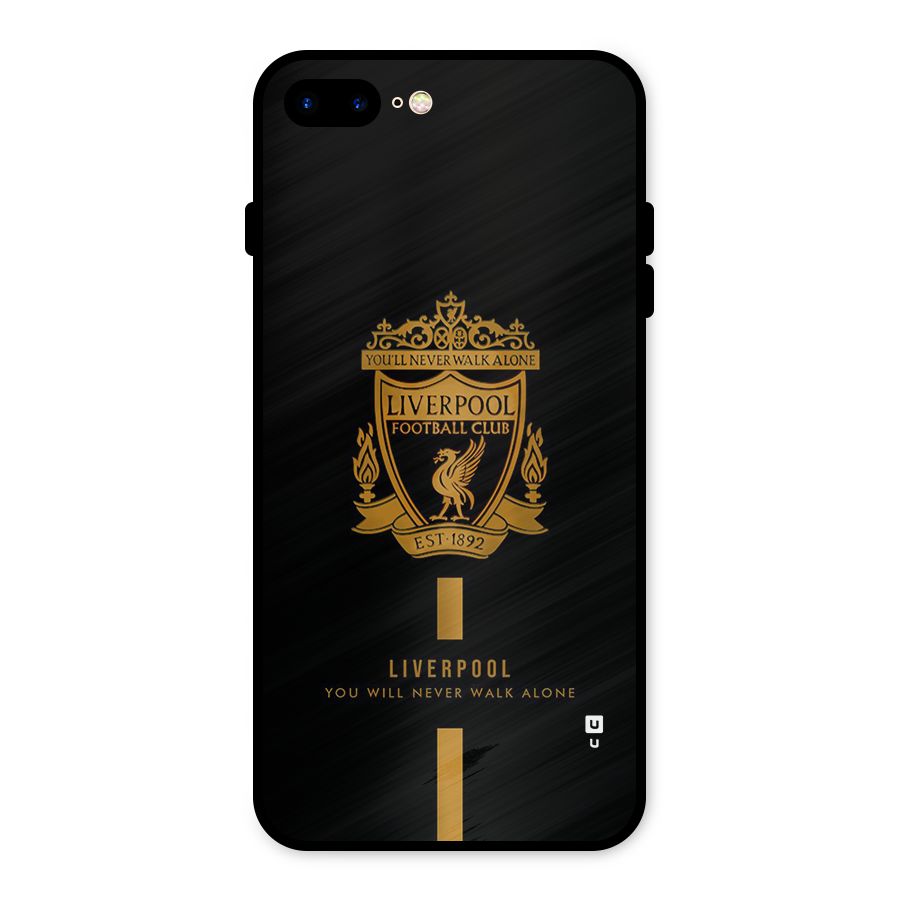 LiverPool Never Walk Alone Metal Back Case for iPhone 7 Plus