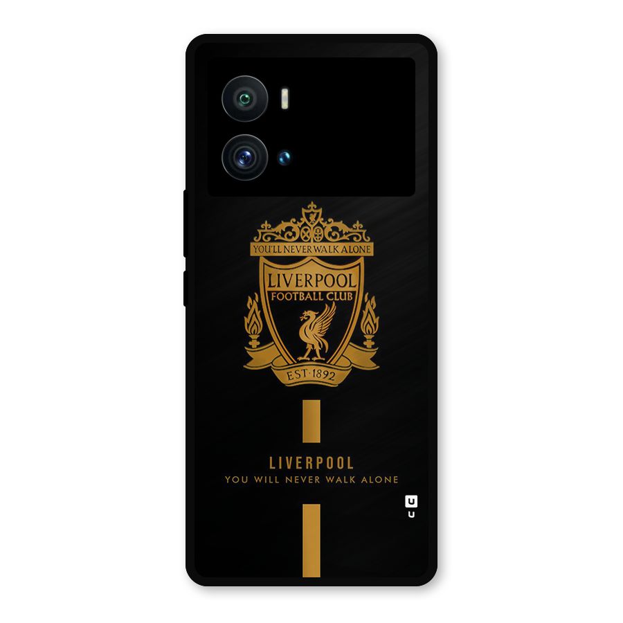 LiverPool Never Walk Alone Metal Back Case for iQOO 9 Pro