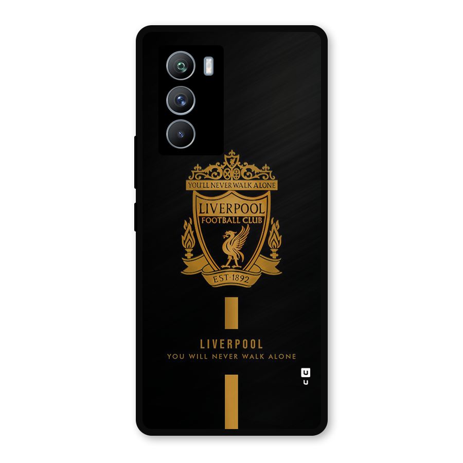 LiverPool Never Walk Alone Metal Back Case for iQOO 9 SE
