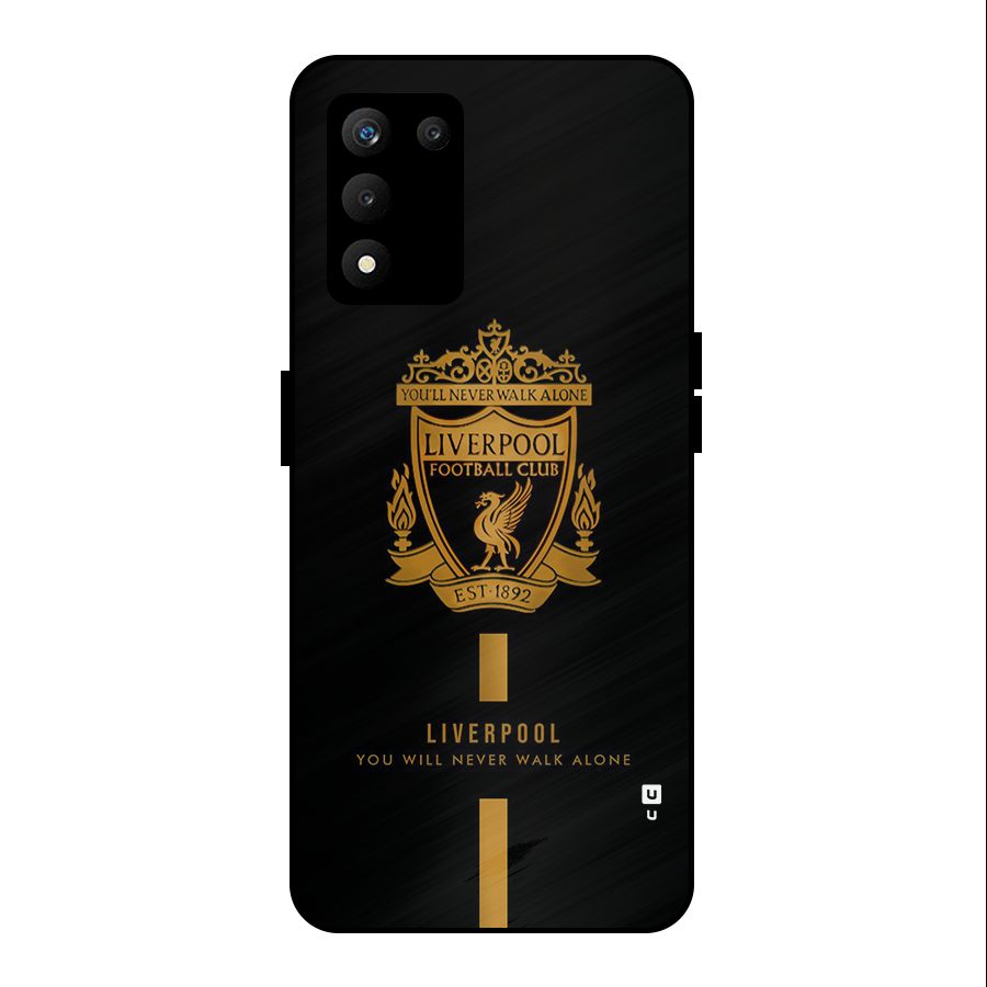 LiverPool Never Walk Alone Metal Back Case for realme 9 5G SE