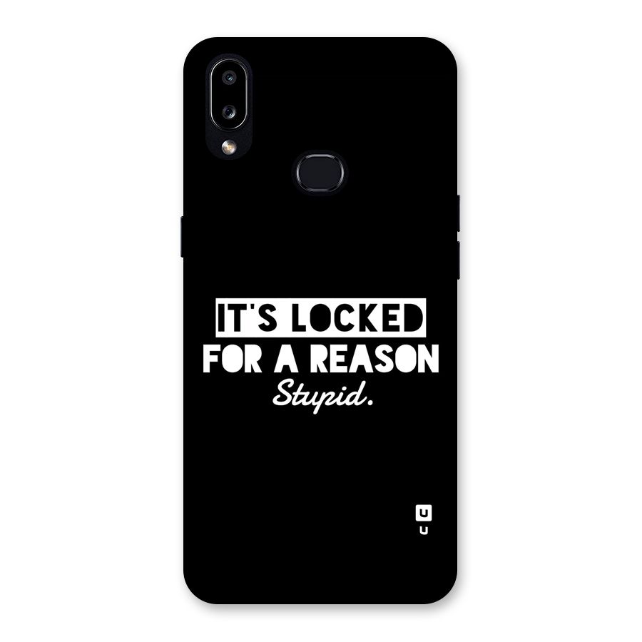 Locked For Stupid Back Case for Galaxy A10s