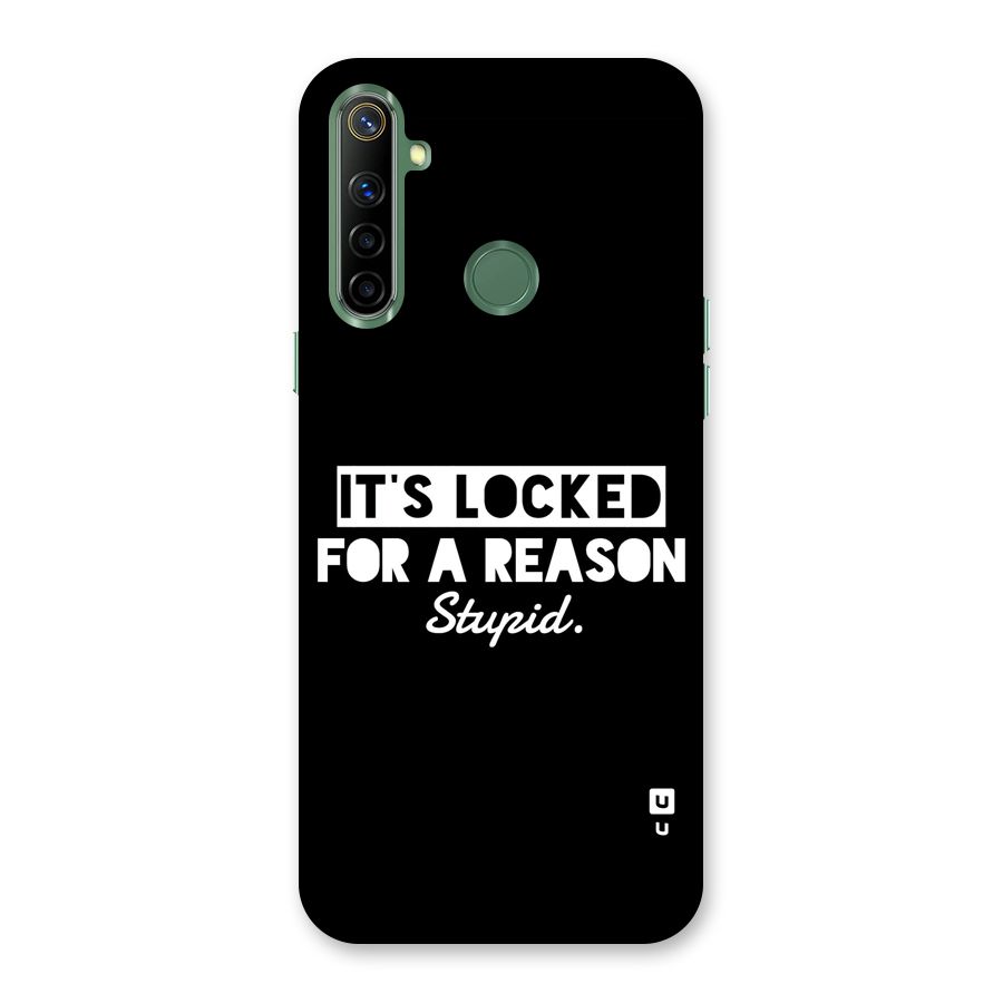 Locked For Stupid Back Case for Realme Narzo 10