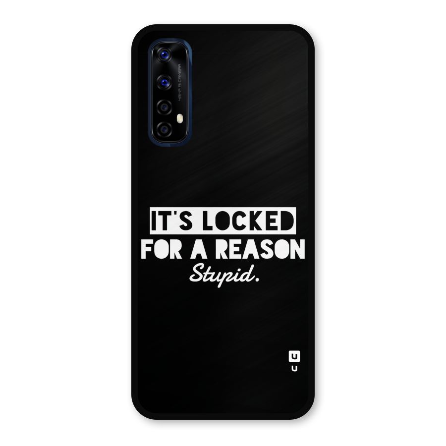 Locked For Stupid Metal Back Case for Realme Narzo 20 Pro