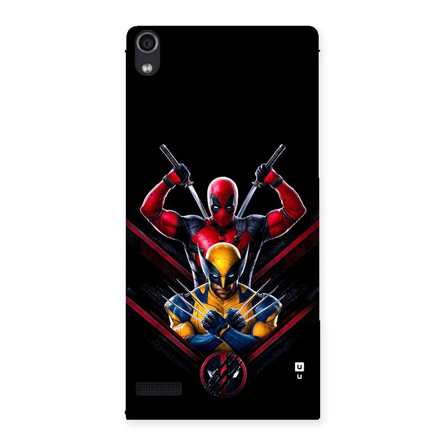 Logan And Wade Back Case for Ascend P6