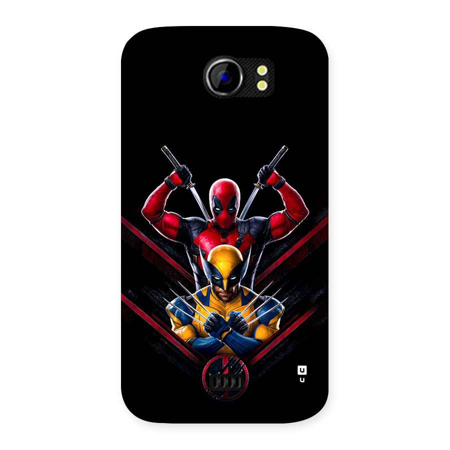 Logan And Wade Back Case for Canvas 2 A110