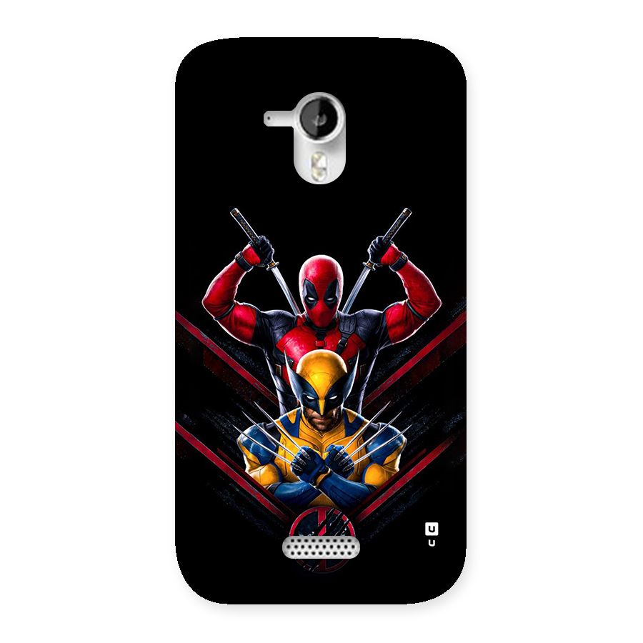 Logan And Wade Back Case for Canvas HD A116