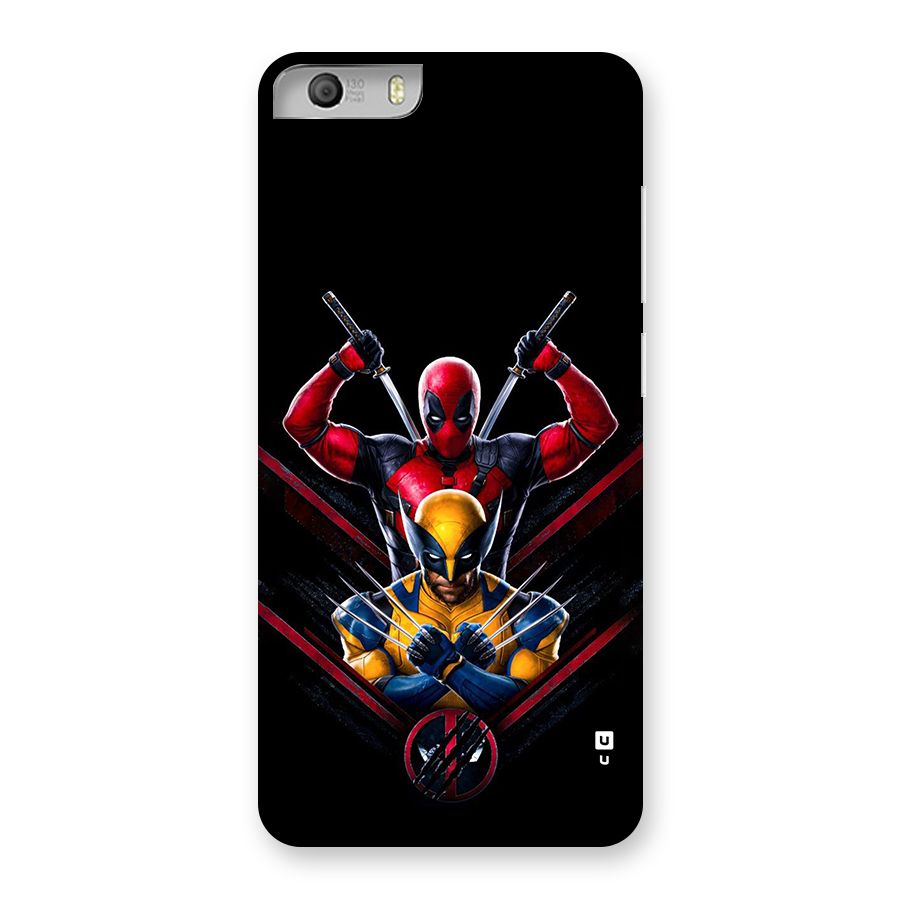 Logan And Wade Back Case for Canvas Knight 2