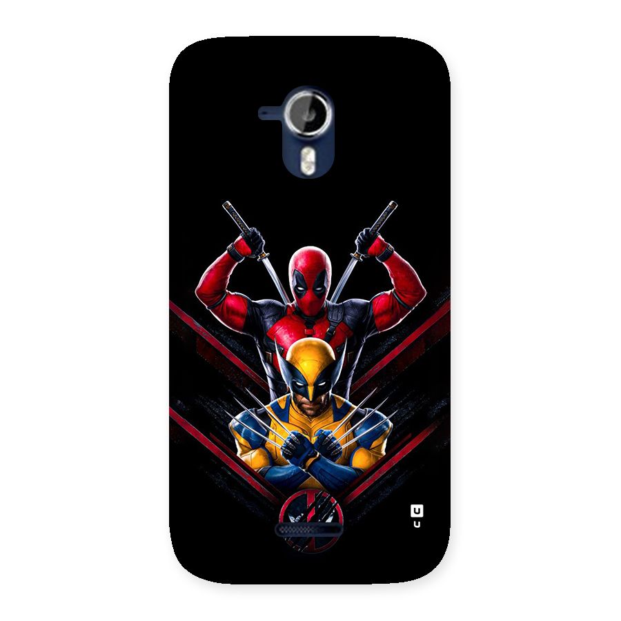 Logan And Wade Back Case for Canvas Magnus A117