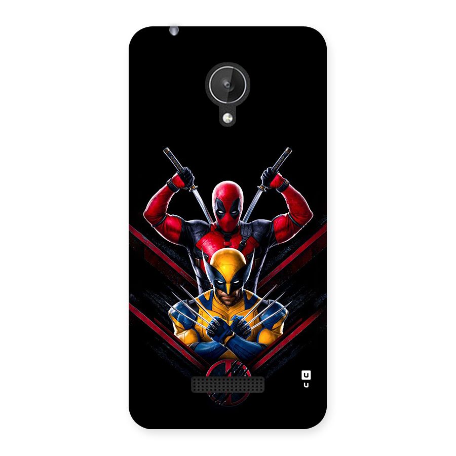 Logan And Wade Back Case for Canvas Spark Q380