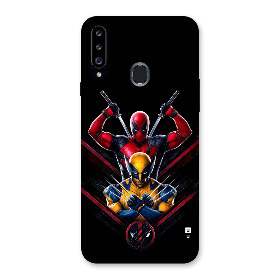 Logan And Wade Back Case for Galaxy A20s