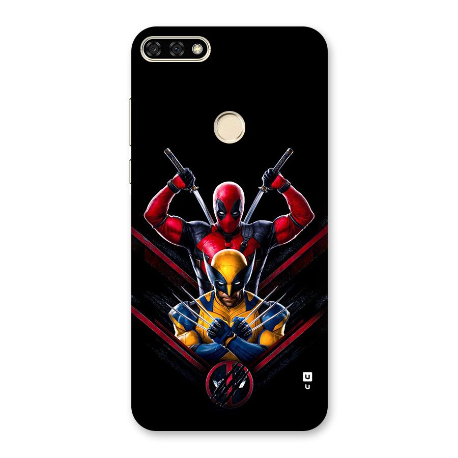 Logan And Wade Back Case for Honor 7A