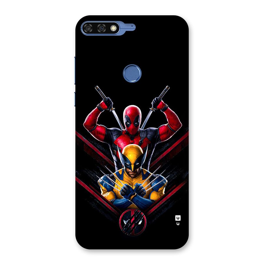Logan And Wade Back Case for Honor 7C