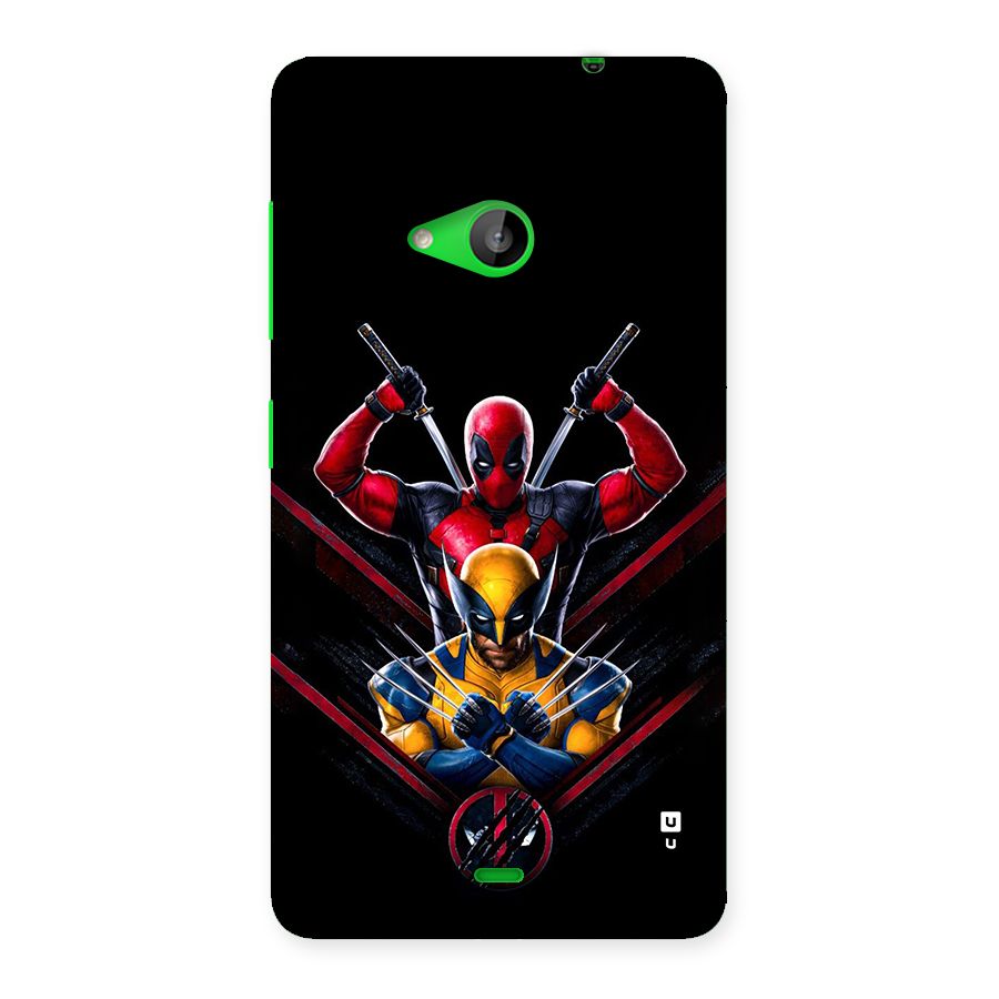 Logan And Wade Back Case for Lumia 535