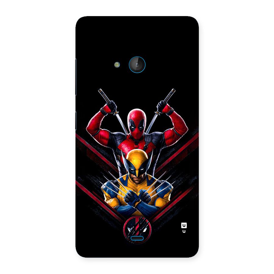 Logan And Wade Back Case for Lumia 540
