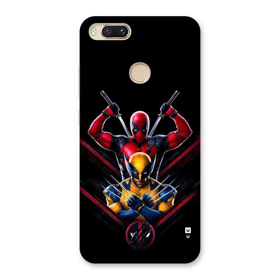 Logan And Wade Back Case for Mi A1