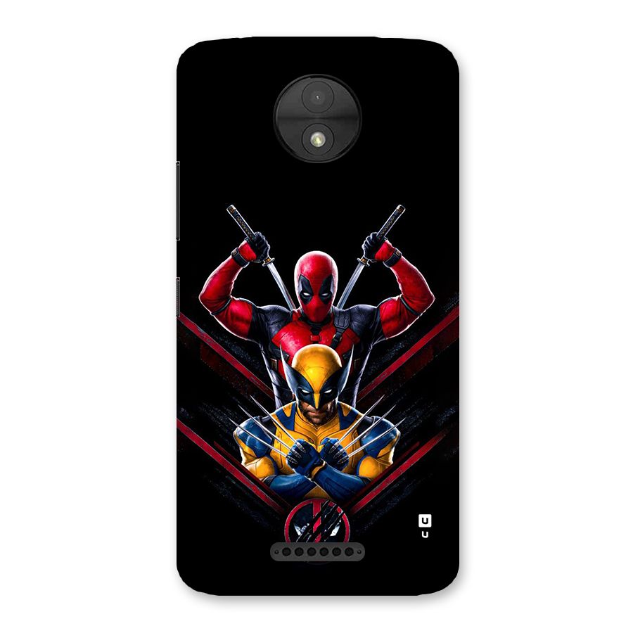 Logan And Wade Back Case for Moto C