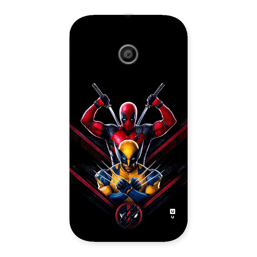 Logan And Wade Back Case for Moto E