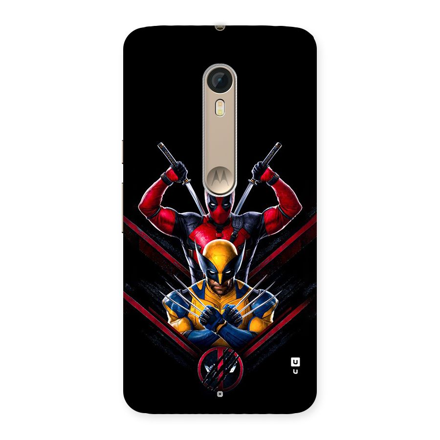 Logan And Wade Back Case for Moto X Style