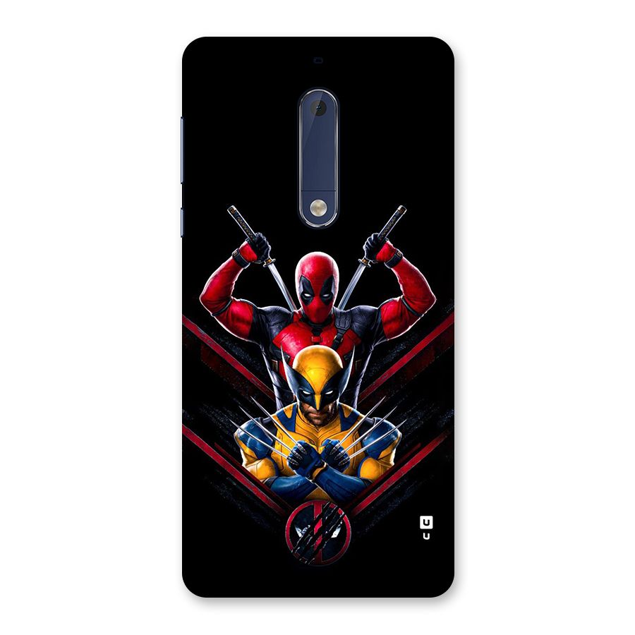 Logan And Wade Back Case for Nokia 5