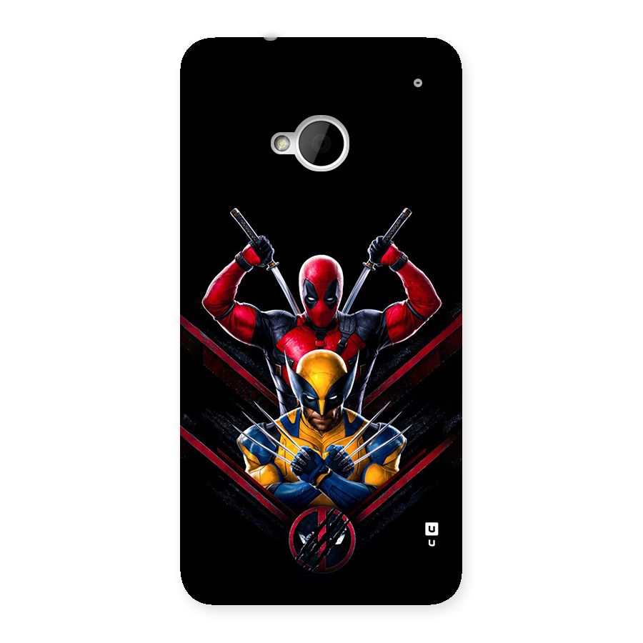 Logan And Wade Back Case for One M7 (Single Sim)