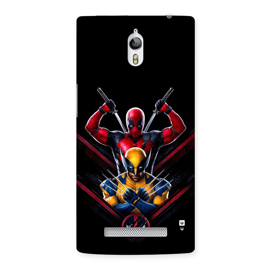 Logan And Wade Back Case for Oppo Find 7
