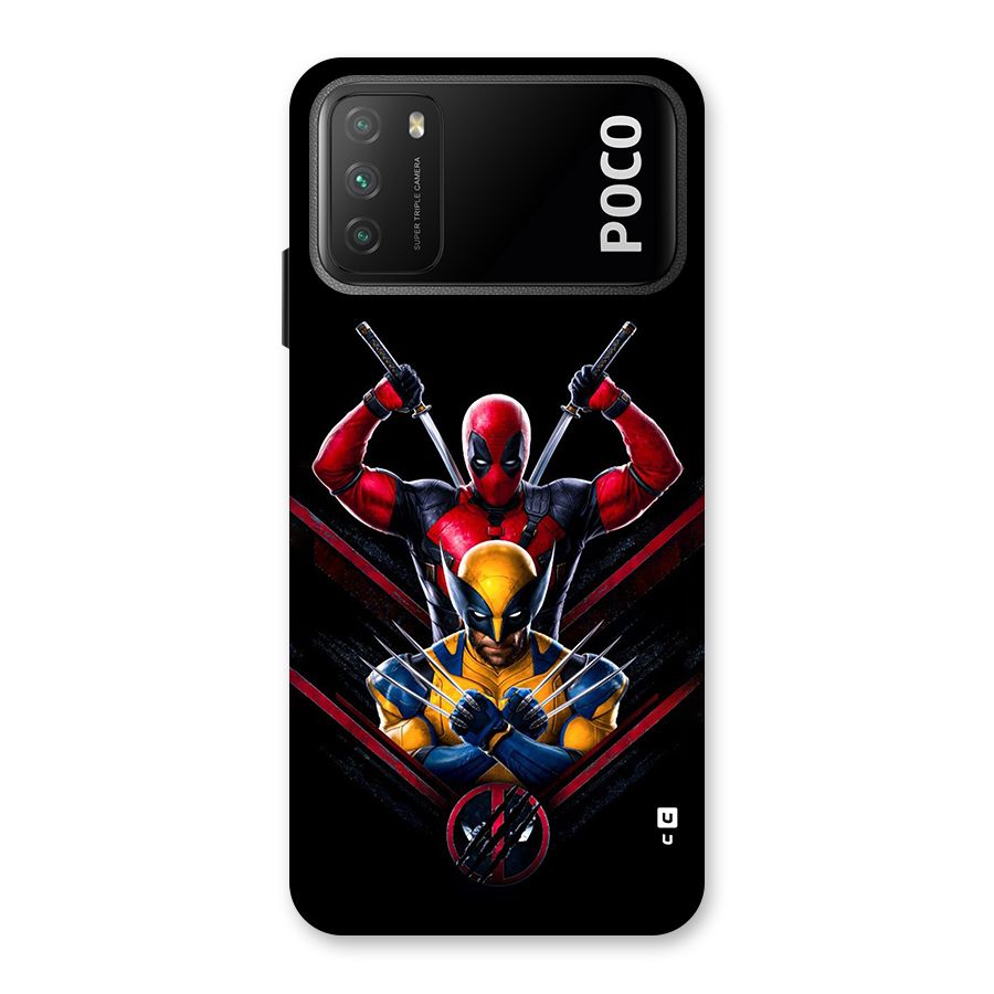 Logan And Wade Back Case for Poco M3