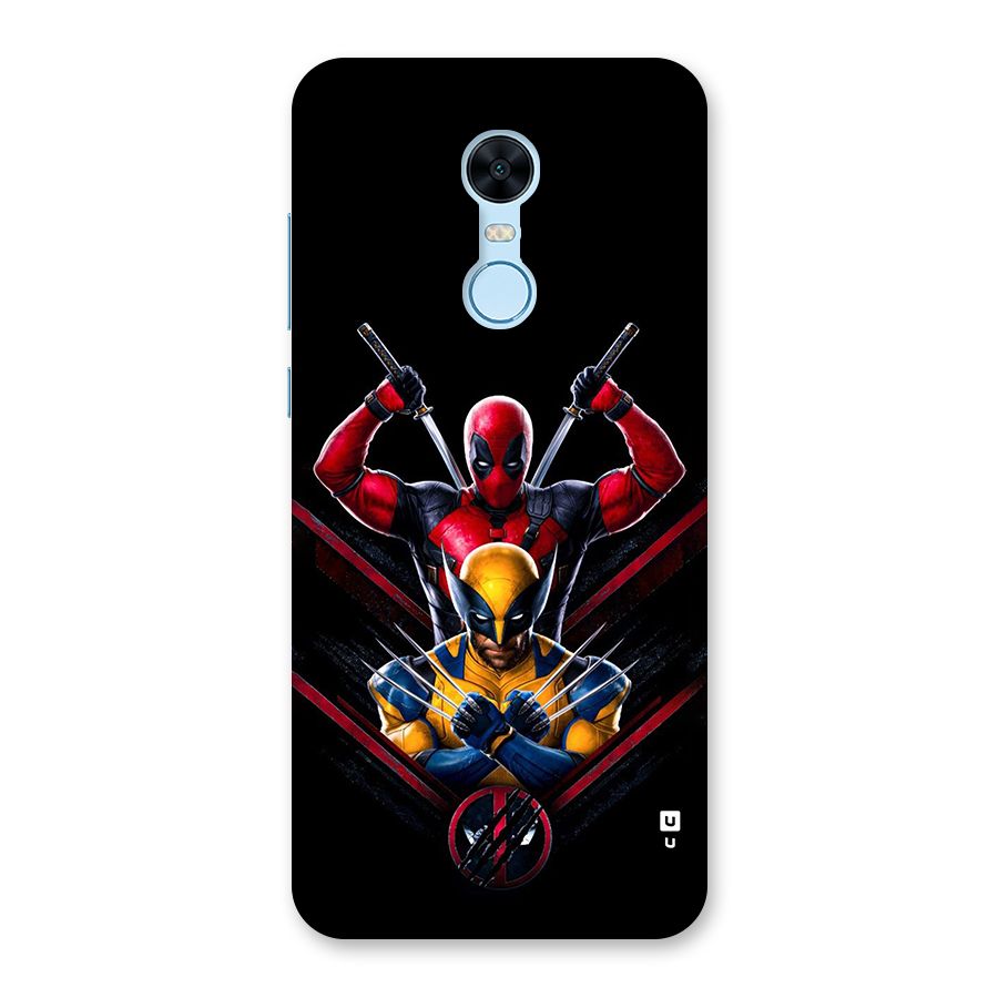 Logan And Wade Back Case for Redmi Note 5