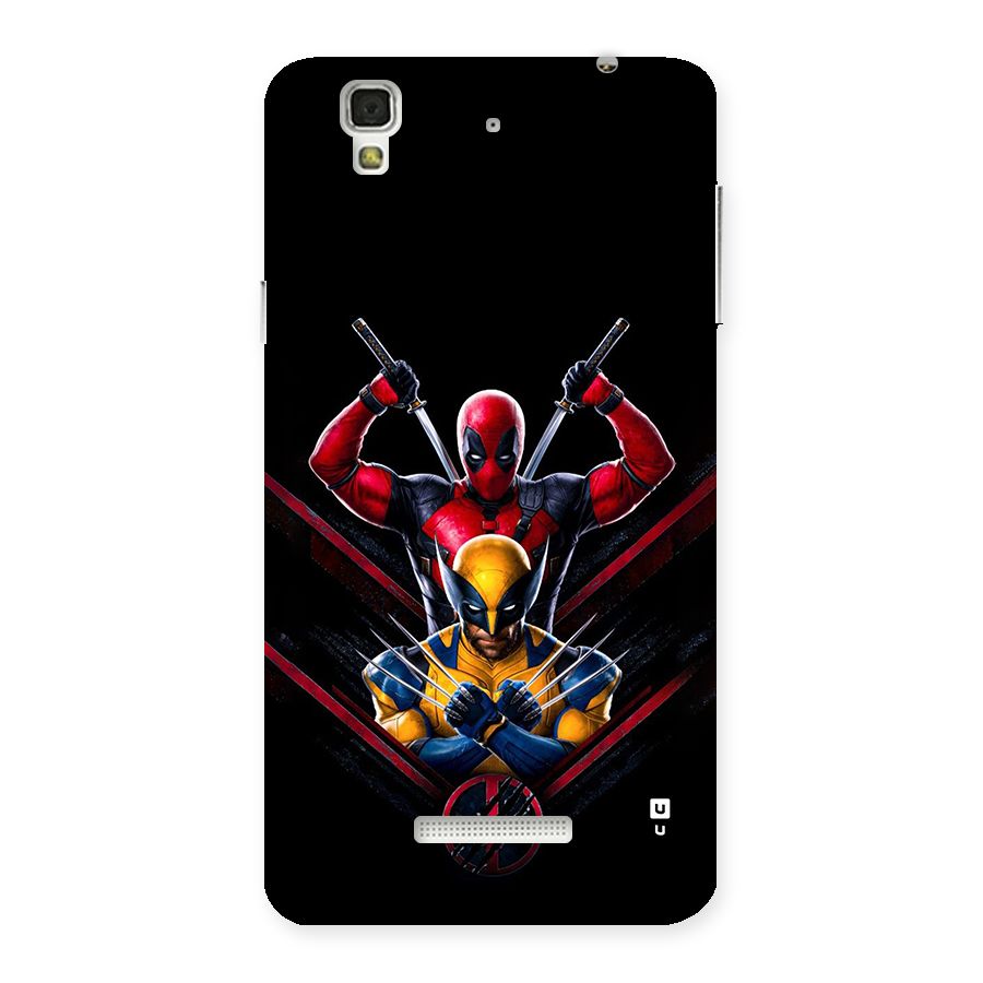 Logan And Wade Back Case for Yureka