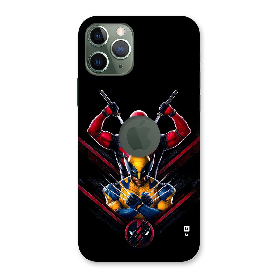Logan And Wade Back Case for iPhone 11 Pro Logo Cut