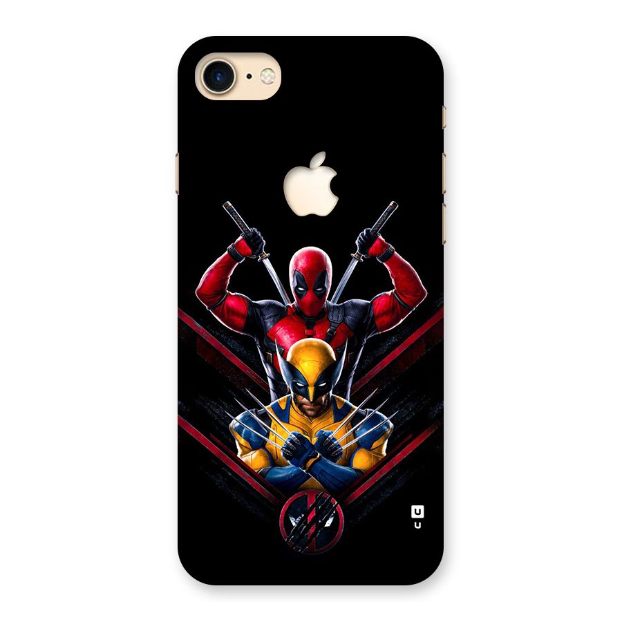 Logan And Wade Back Case for iPhone 7 Apple Cut