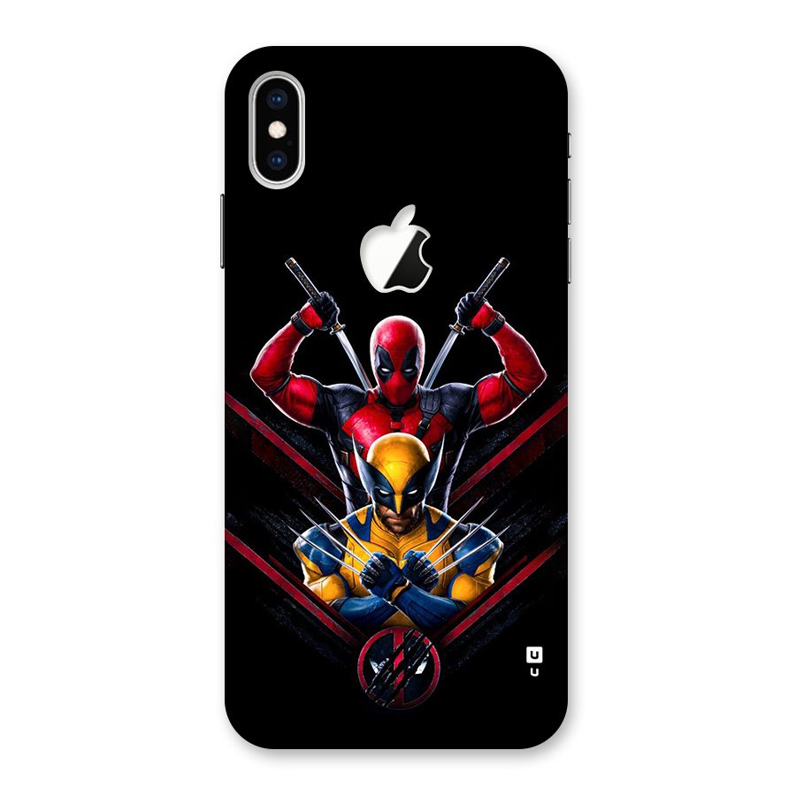 Logan And Wade Back Case for iPhone XS Max Apple Cut