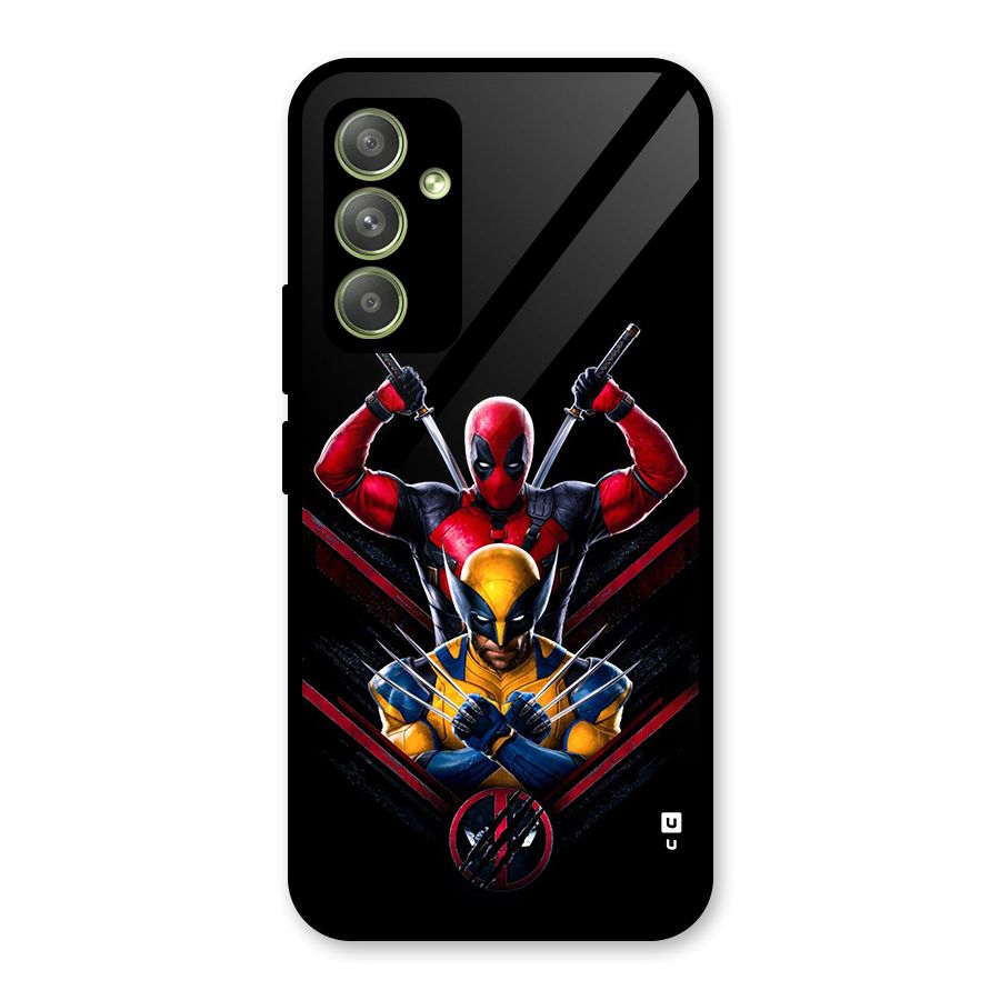 Logan And Wade Glass Back Case for Galaxy A54