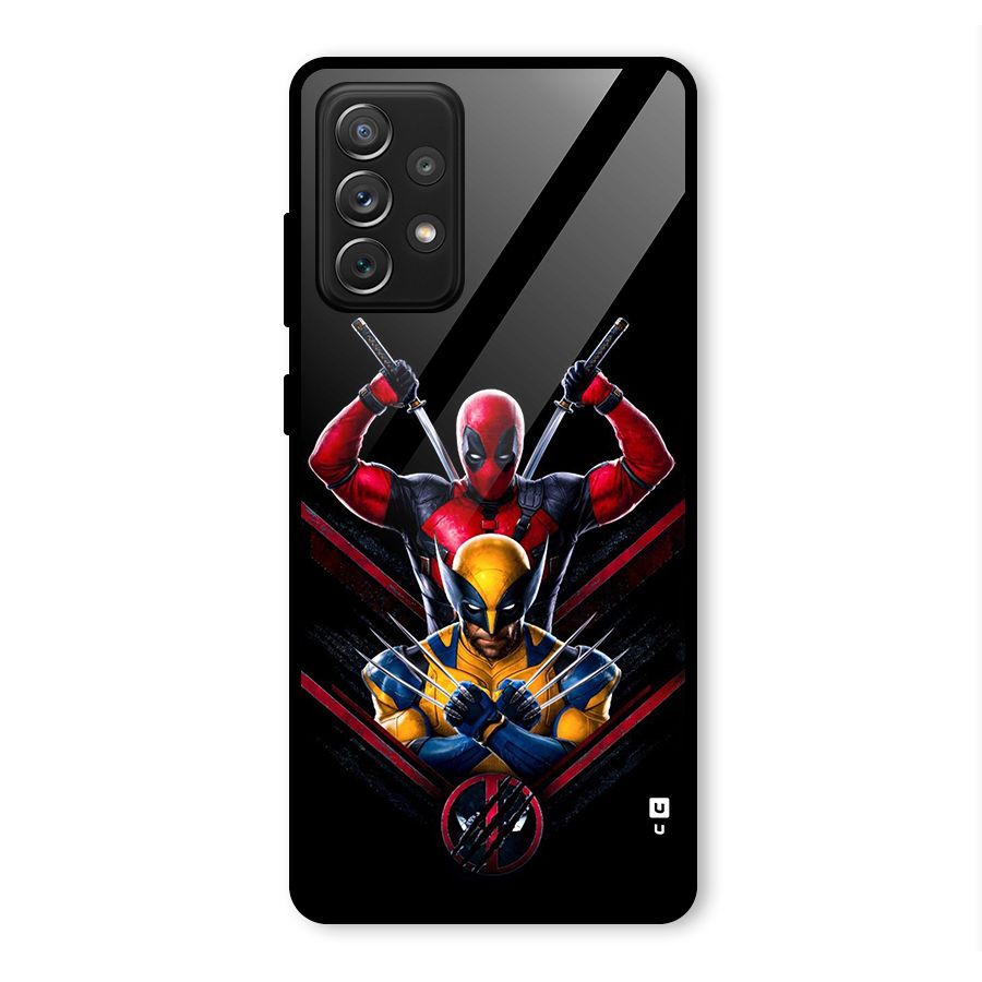 Logan And Wade Glass Back Case for Galaxy A72