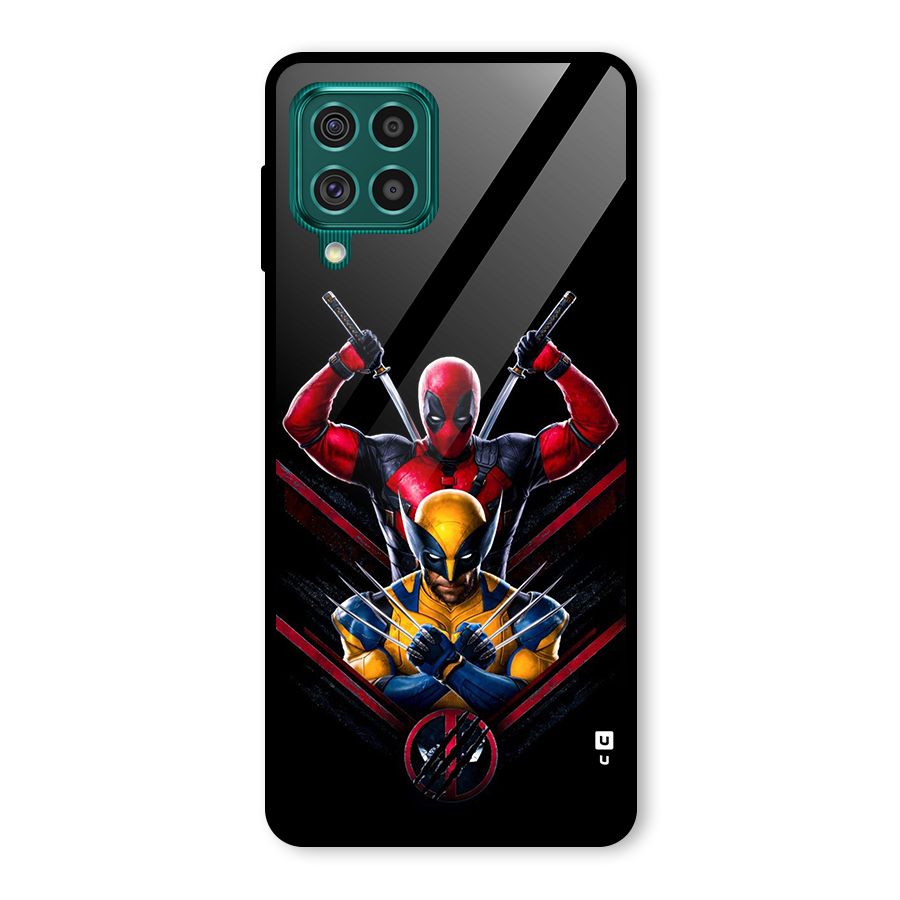 Logan And Wade Glass Back Case for Galaxy F62