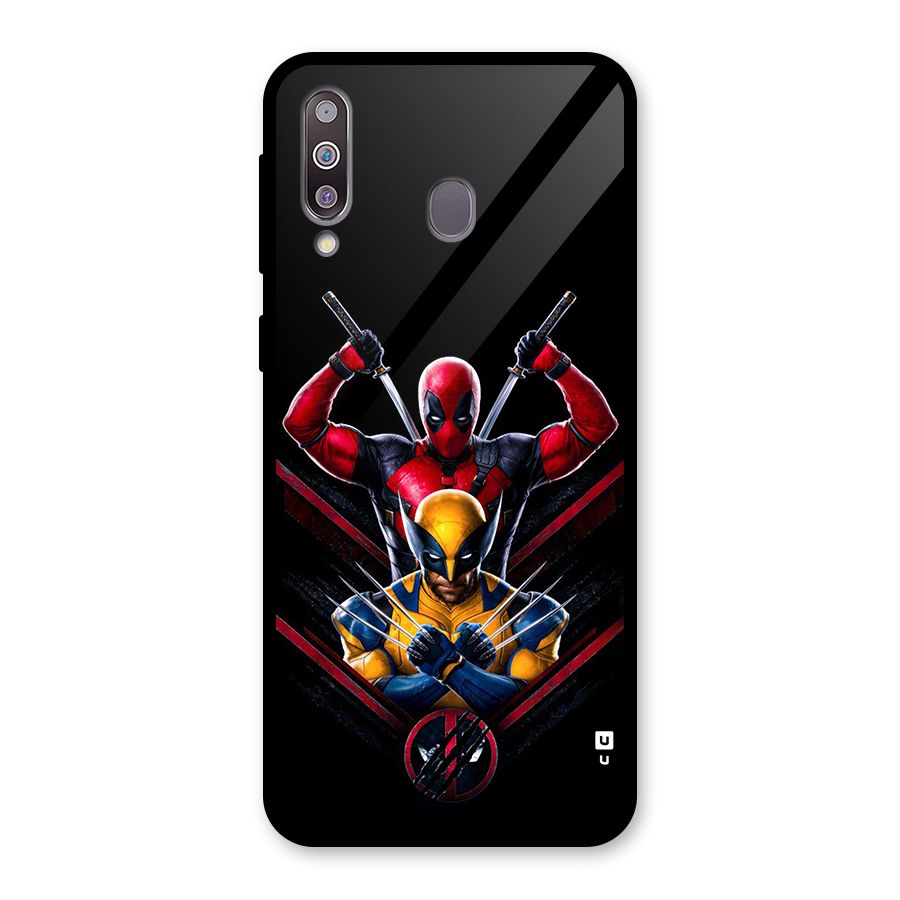 Logan And Wade Glass Back Case for Galaxy M30