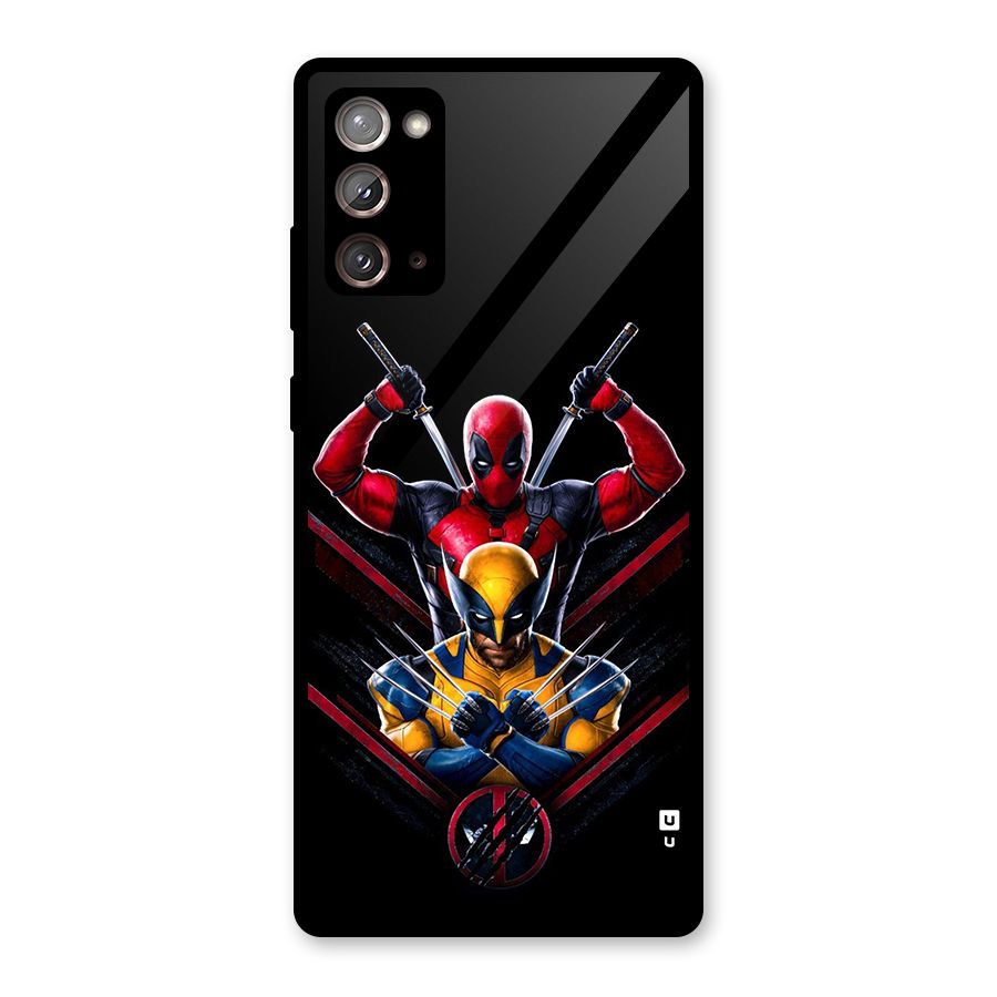 Logan And Wade Glass Back Case for Galaxy Note 20