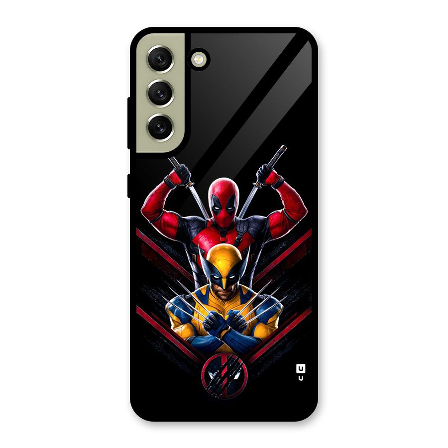 Logan And Wade Glass Back Case for Galaxy S21 FE 5G