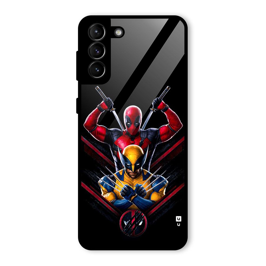 Logan And Wade Glass Back Case for Galaxy S21 Plus