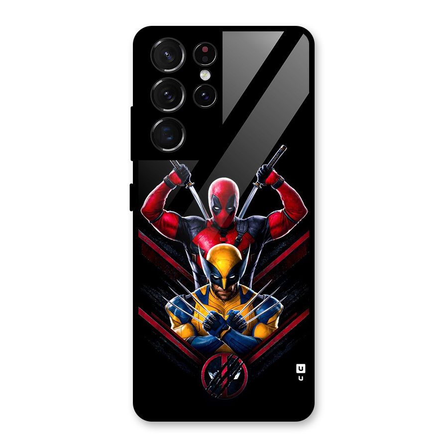 Logan And Wade Glass Back Case for Galaxy S21 Ultra 5G