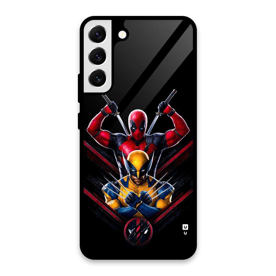 Logan And Wade Glass Back Case for Galaxy S22 Plus 5G